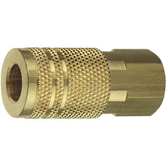 TRU-FLATE Tru-flate 13-235 Push-to-connect Air Coupler 1/4 in Fnpt