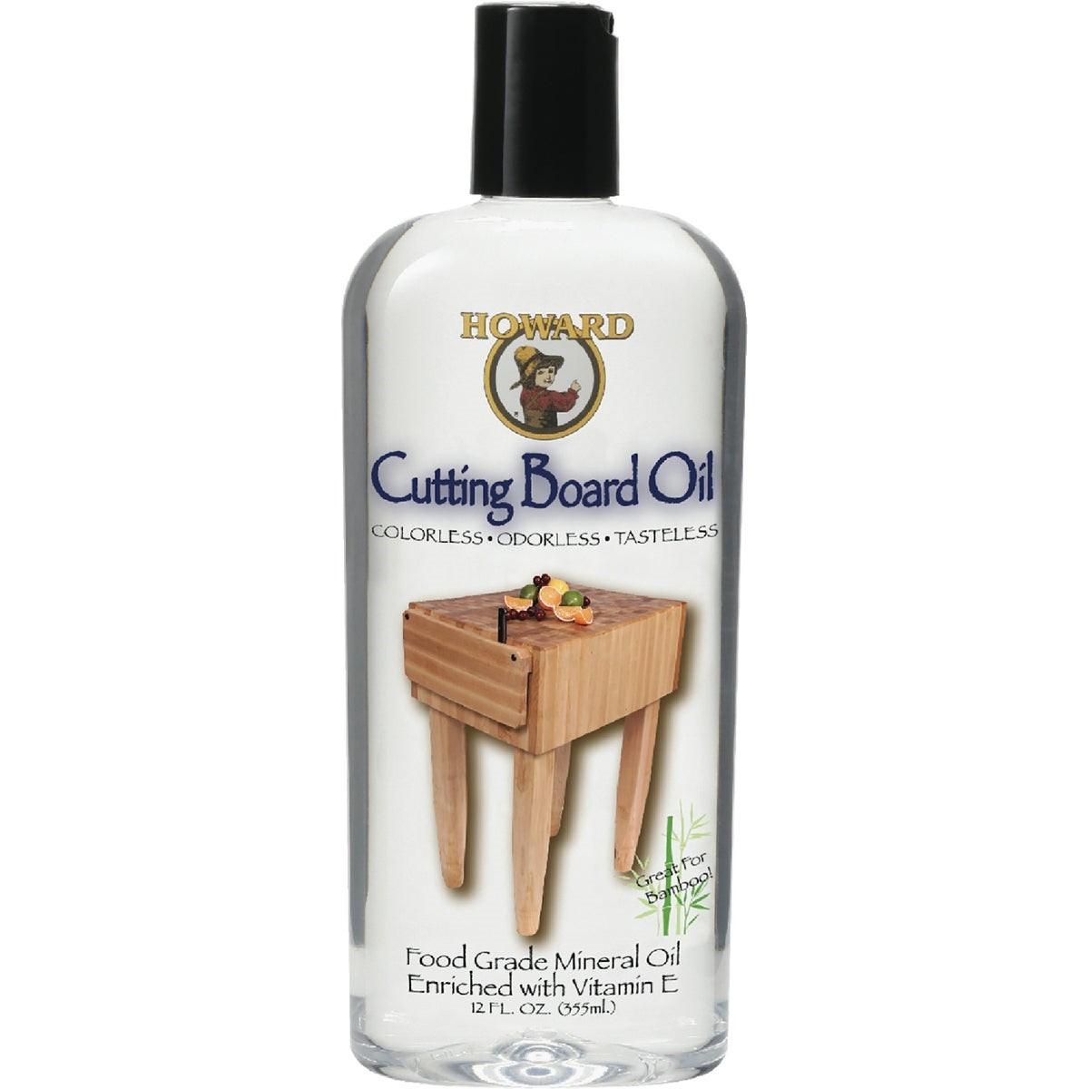 HOWARD Howard Leight BBB012 Cutting Board Oil 12 Oz