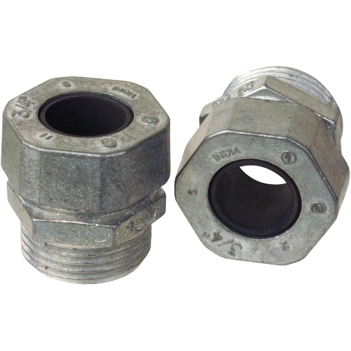 HALEX Halex 21691 Gland Cord Conduit Connector 1/2 in 2 Pack