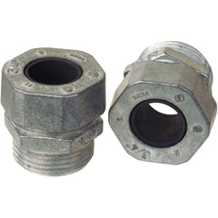 HALEX Halex 21691 Gland Cord Conduit Connector 1/2 in 2 Pack