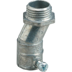 HALEX Halex 90371 Offset Emt Conduit Connector 1/2 in Set Screw