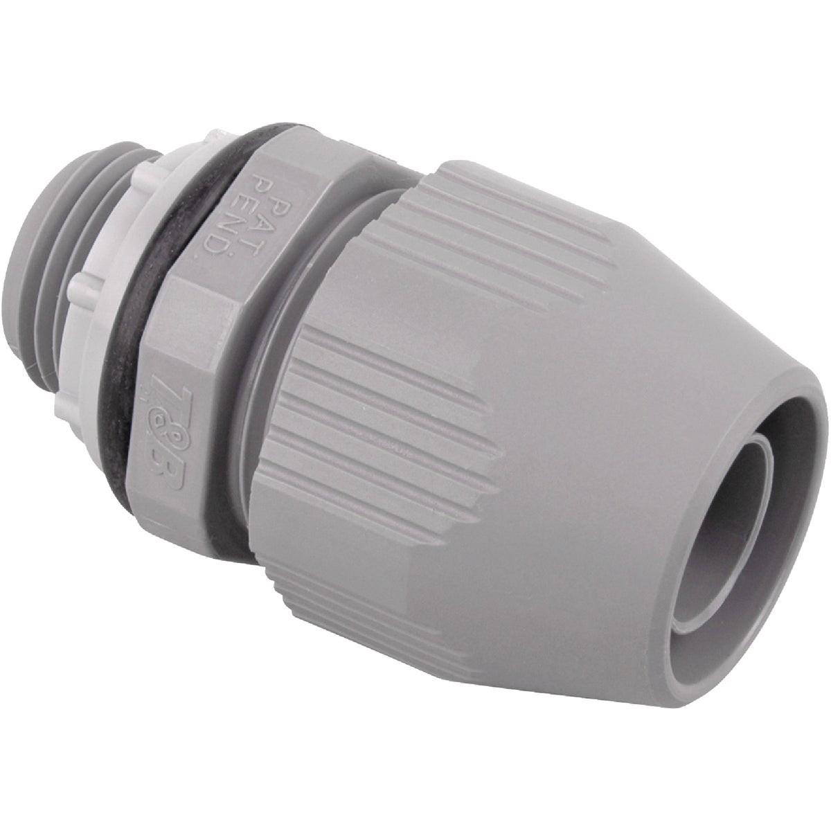 HALEX Halex 27621 Liquid Tight Non-metallic Conduit Connector 1/2 in