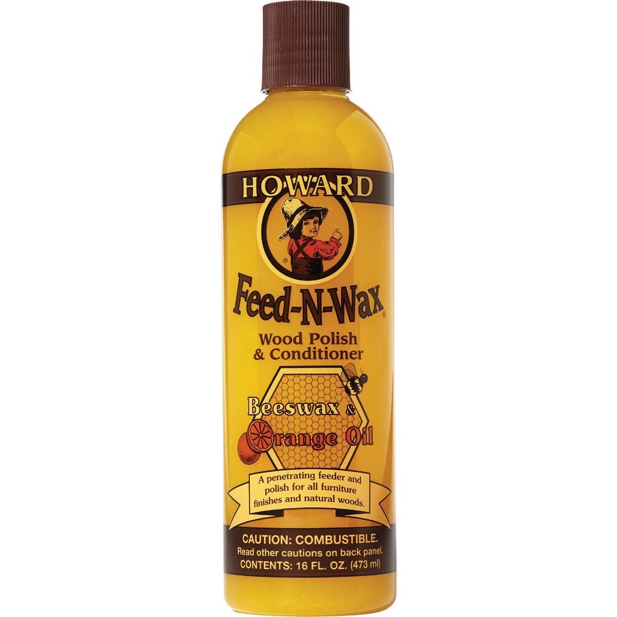 HOWARD PRODUCTS Howard Leight FW0016 Wood Polish Conditioner 16 Oz