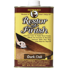 HOWARD PRODUCTS Howard Leight RF7016 Wood Finish Restorer 16 Oz Dark Oak