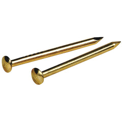 HILLMAN Hillman 122621 Brass Plated Escutcheon Pins 1 in 18 Ga
