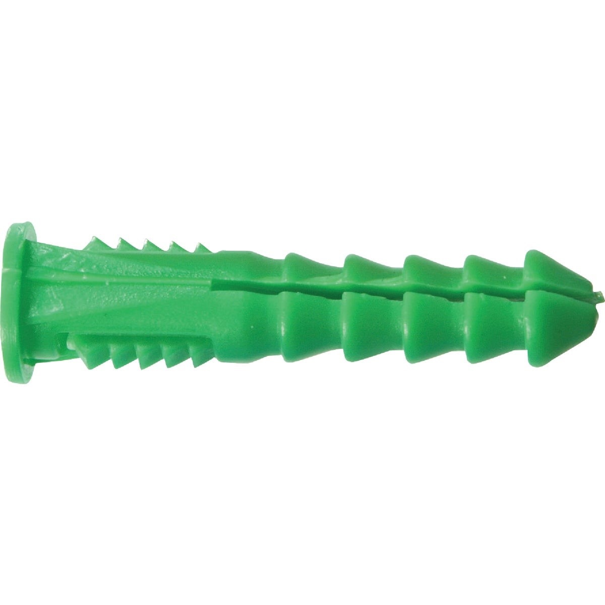 HILLMAN Hillman 370332 Ribbed Plastic Anchor 1-1/2 in Green 50 Ct