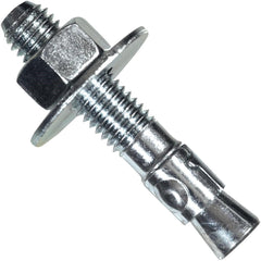 HILLMAN Hillman 370986 Wedge Anchor 3/8x5 in Zinc-plated 10ct