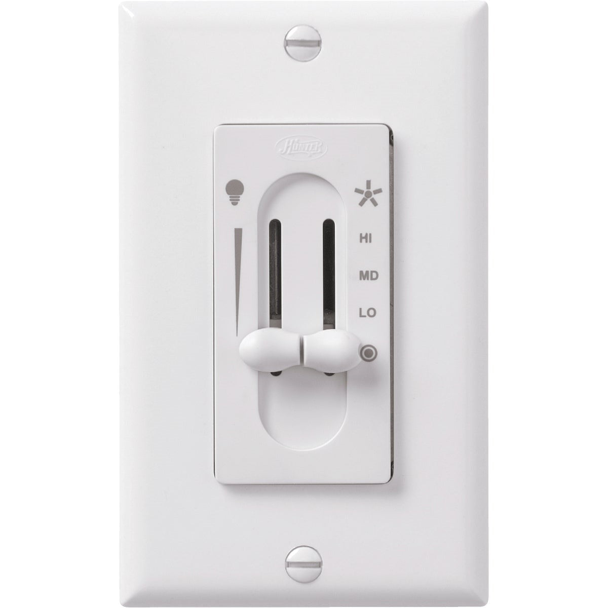 HUNTER FAN Hunter Fan 27182 Dual Slide Fan Light Control Switch
