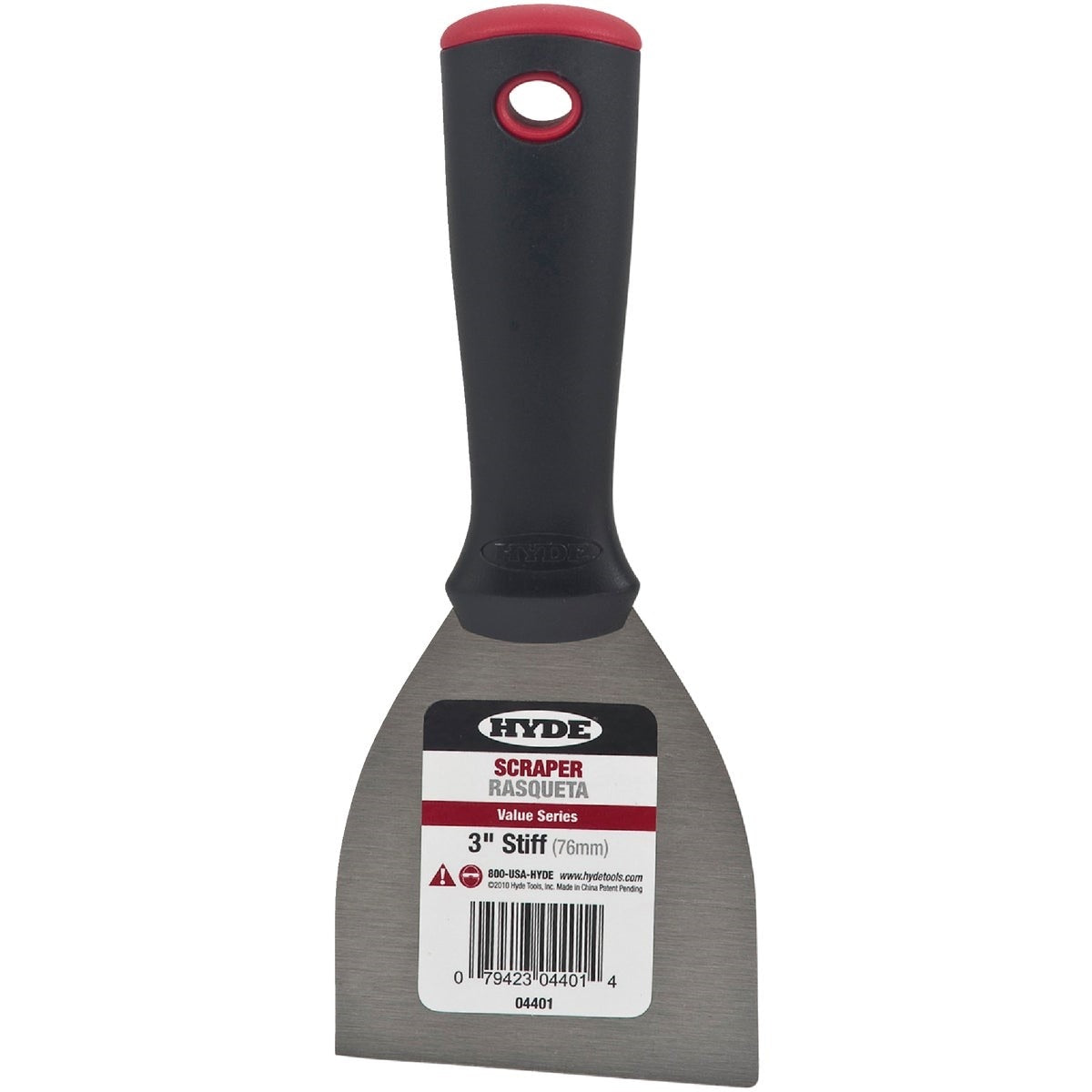 HYDE Hyde 04401 3 Inch Stiff Scraper Carbon Steel