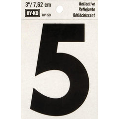HY-KO Hy-ko RV-50-5 Reflective Vinyl Adhesive Number 5