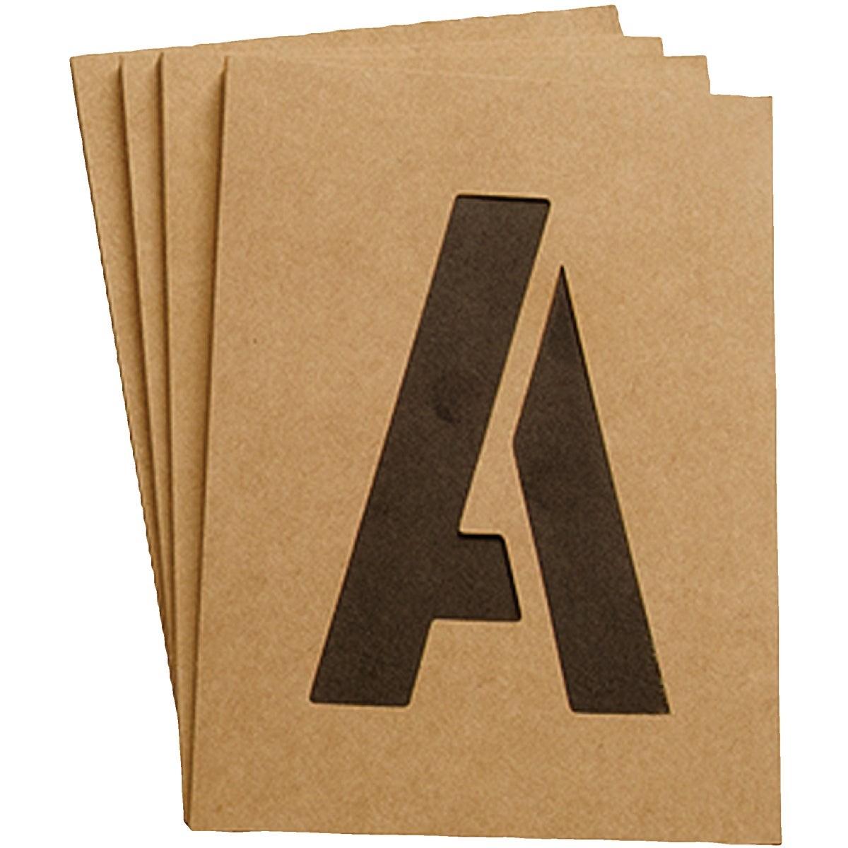 HY-KO Hy-ko ST-2 2 Inch Letter Number Symbol Stencil Set