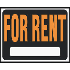 HY-KO Hy-ko SP-102 for Rent Plastic Sign 15x19 Inches