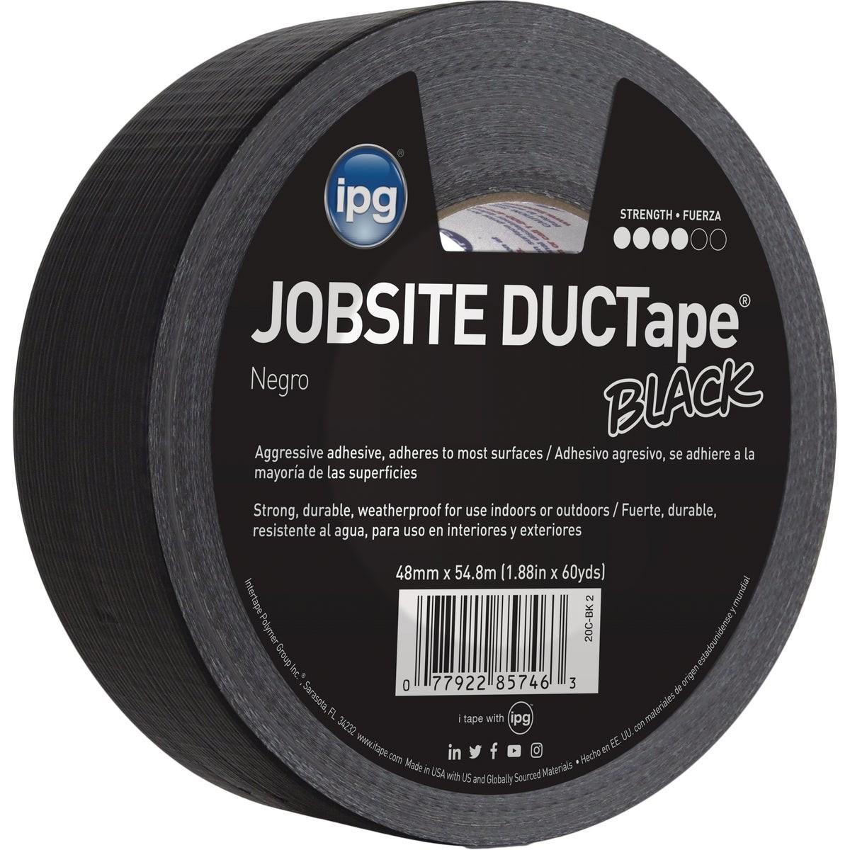 INTERTAPE POLYMER GROUP Intertape Polymer Group 20C-BK2 Duct Tape 1.88 in X 60 Yd Black