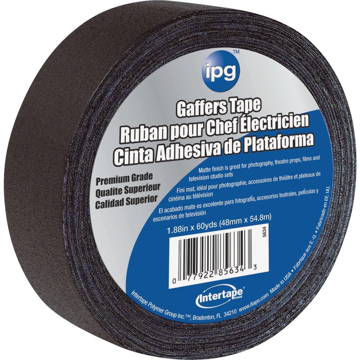 INTERTAPE POLYMER GROUP Intertape Polymer Group 5638BLK Gaffers Tape 11.5 Mil