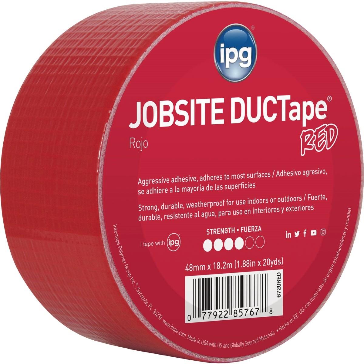 INTERTAPE POLYMER GROUP Intertape Polymer Group 6720RED Red Duct Tape 1.88 in X 20 Yd