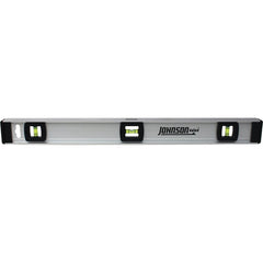JOHNSON LEVEL & TOOL Johnson Level Tool 1300-2400 Aluminum I-beam Level 24 in