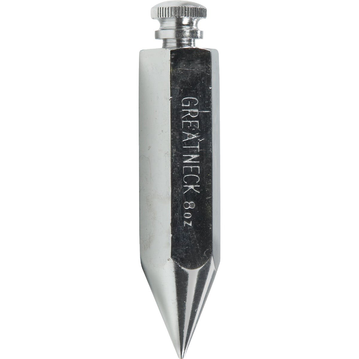 JOHNSON LEVEL & TOOL Johnson Level Tool 08 Steel Plumb Bob 8 Oz Chrome Plated
