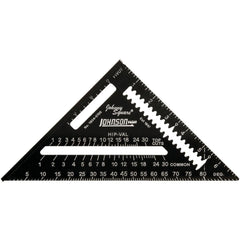JOHNSON LEVEL & TOOL Johnson Level Tool 1904-0700 Aluminum Rafter Square 7 Inch