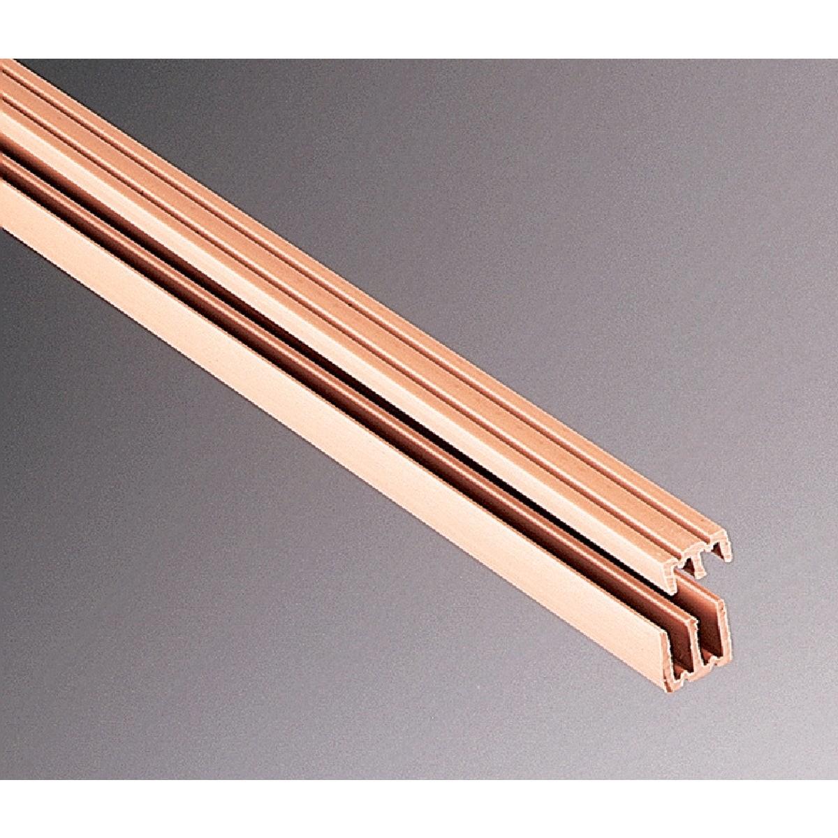KNAPE & VOGT Knape Vogt P2413 Tan 72 Sliding Door Track Guide Tan
