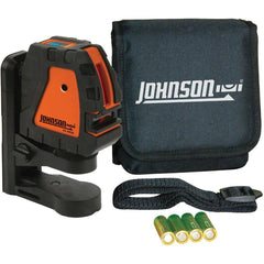 JOHNSON LEVEL & TOOL Johnson Level Tool 40-6650 Cross-line Laser 150 Ft