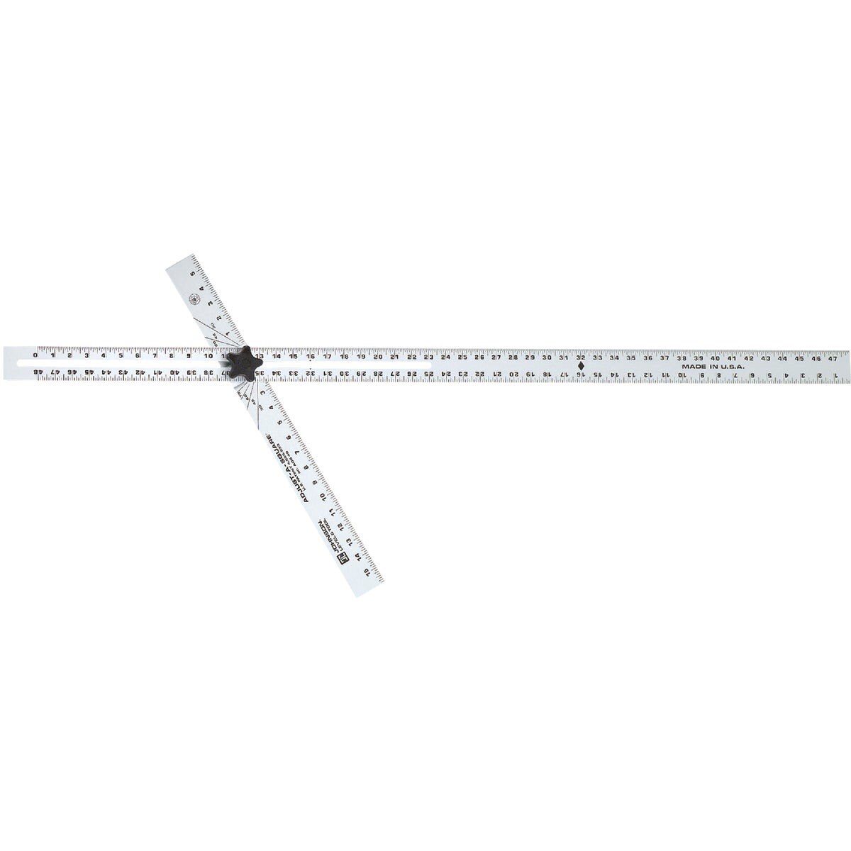 JOHNSON LEVEL & TOOL Johnson Level Tool ADS48 Adjustable Drywall Square 48 in