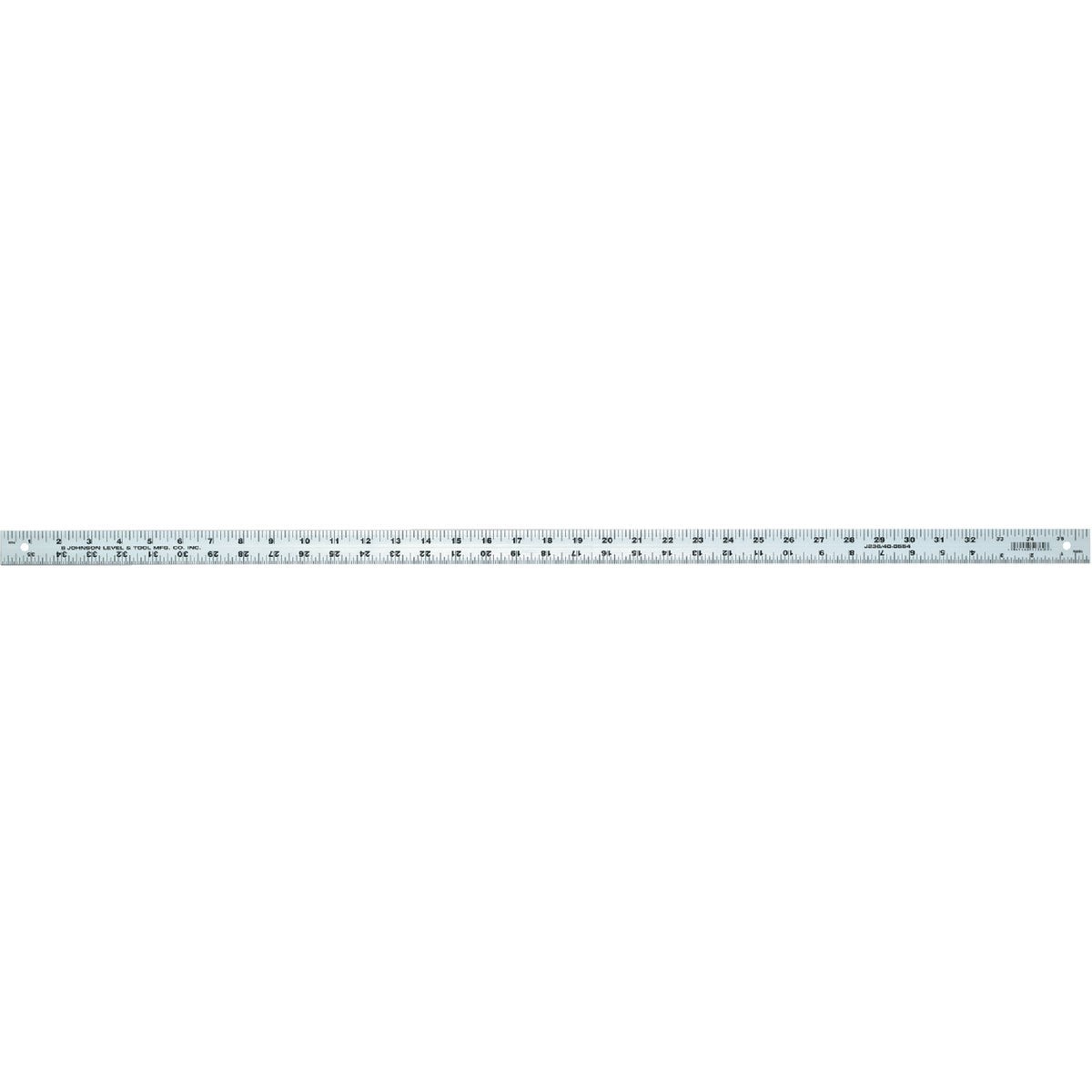 JOHNSON LEVEL & TOOL Johnson Level Tool J236 Aluminum Yardstick 36 in