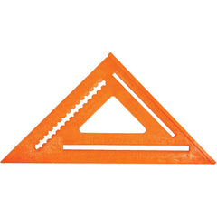 JOHNSON LEVEL & TOOL Johnson Level Tool RAS-70B-ORAN 7 Inch Plastic Rafter Square