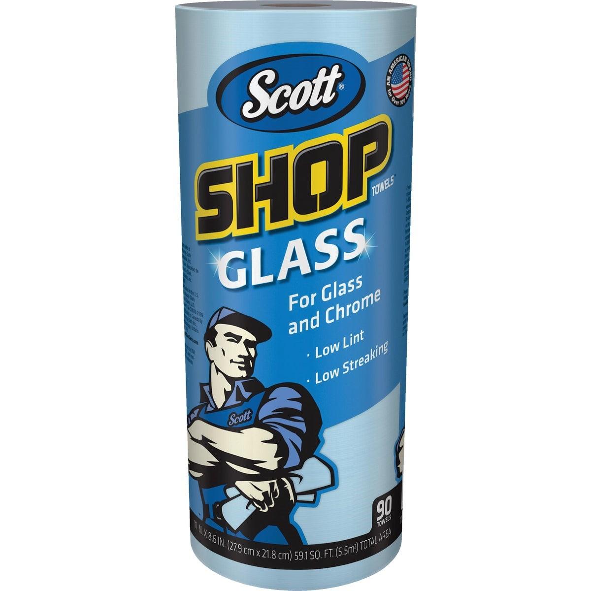 KIMBERLY-CLARK Kimberly-clark 32896 Scott Glass Shop Towel 90-count