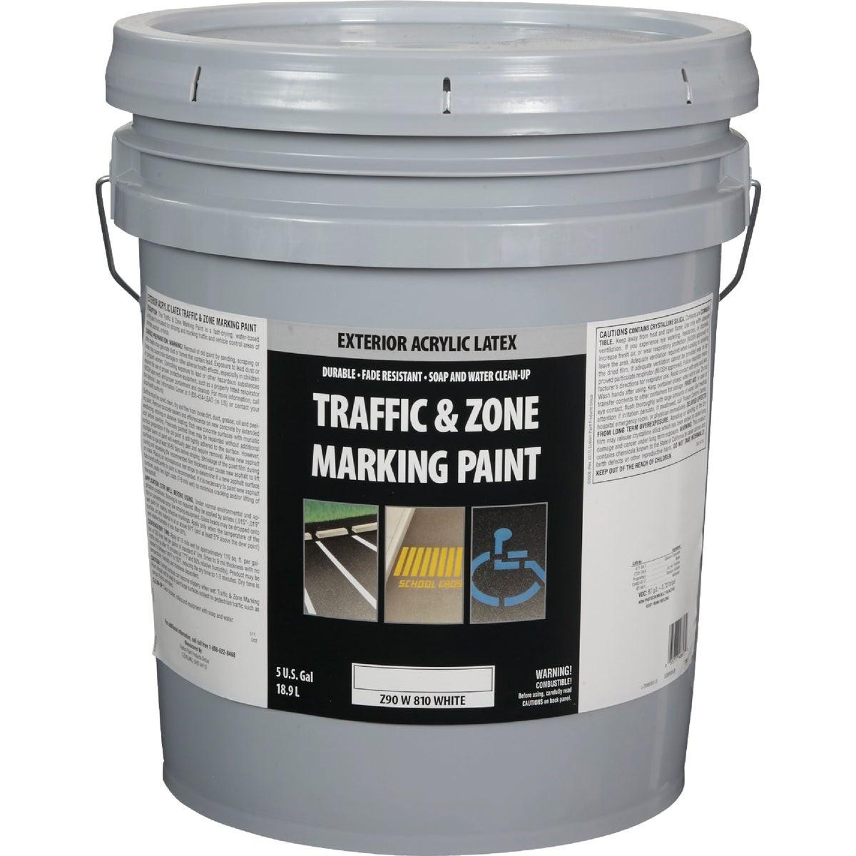 KRYLON Honeywell Z90W00810-20 White Latex Traffic Paint 5 Gal