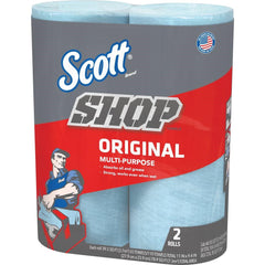 KIMBERLY-CLARK Kimberly-clark 75040 Scott Disposable Shop Towel 2-roll
