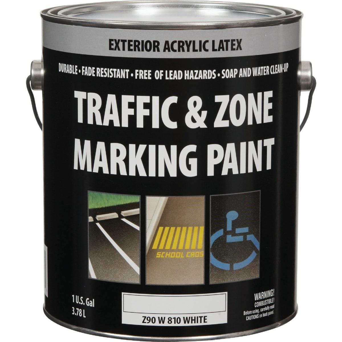 SHERWIN-WILLIAMS Honeywell Z90W00810-16 White Latex Traffic Paint 1 Gallon