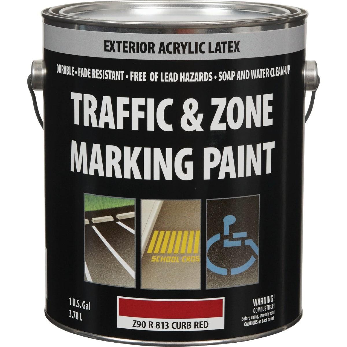 KRYLON Honeywell Z90R00813-16 Red Latex Traffic Paint 1 Gallon