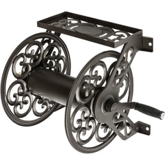 LIBERTY GARDEN Liberty Garden 708 Wall Mount Hose Reel 125 Ft 5/8 in Bronze