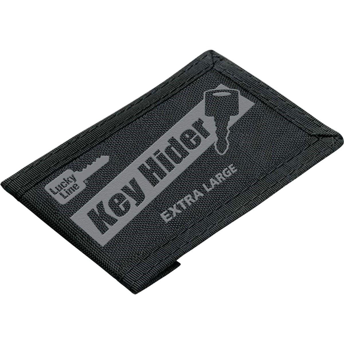 LUCKY LINE Lucky Line 91301 Nylon Key Hider Pouch Black