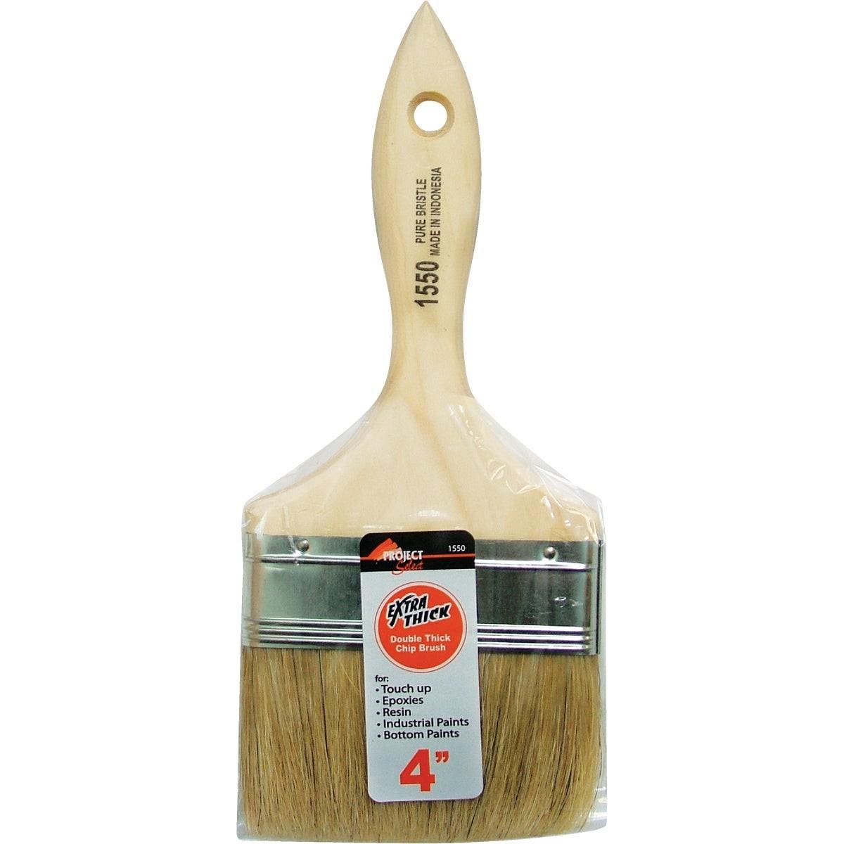 LINZER Honeywell 1550 0400 Double Thick Chip Paint Brush 4 in