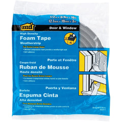 M-D BUILDING PRODUCTS M-d Building Products 02311 Foam Weatherstrip Tape Gray