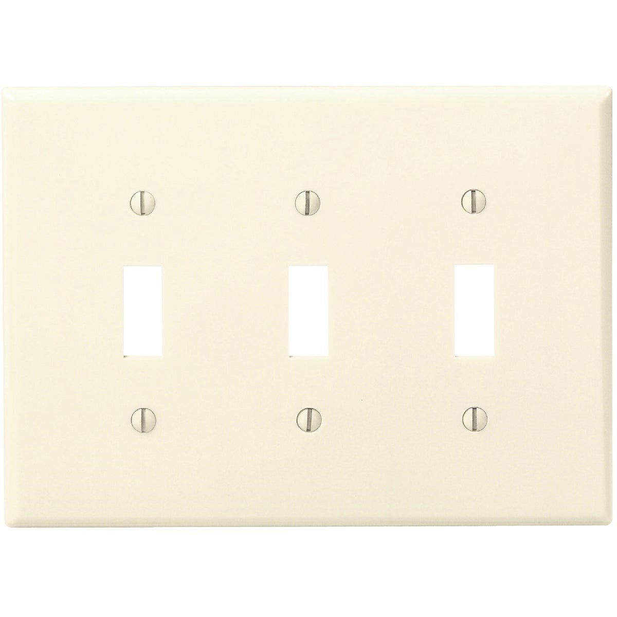LEVITON Leviton 001-80511-00I 3-gang Toggle Switch Wall Plate