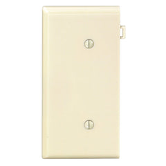 LEVITON Leviton 924-PSE14-00I 1-gang Blank Wall Plate Ivory