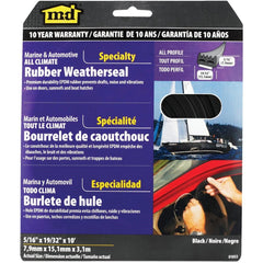 M-D BUILDING PRODUCTS M-d Building Products 01033 Auto Marine Weatherstrip 10 Ft