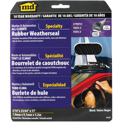 M-D BUILDING PRODUCTS M-d Building Products 01025 Auto Marine Weatherstrip 17 Ft