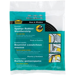 M-D BUILDING PRODUCTS M-d Building Products 06577 Sponge Rubber Weatherstrip 10 Ft