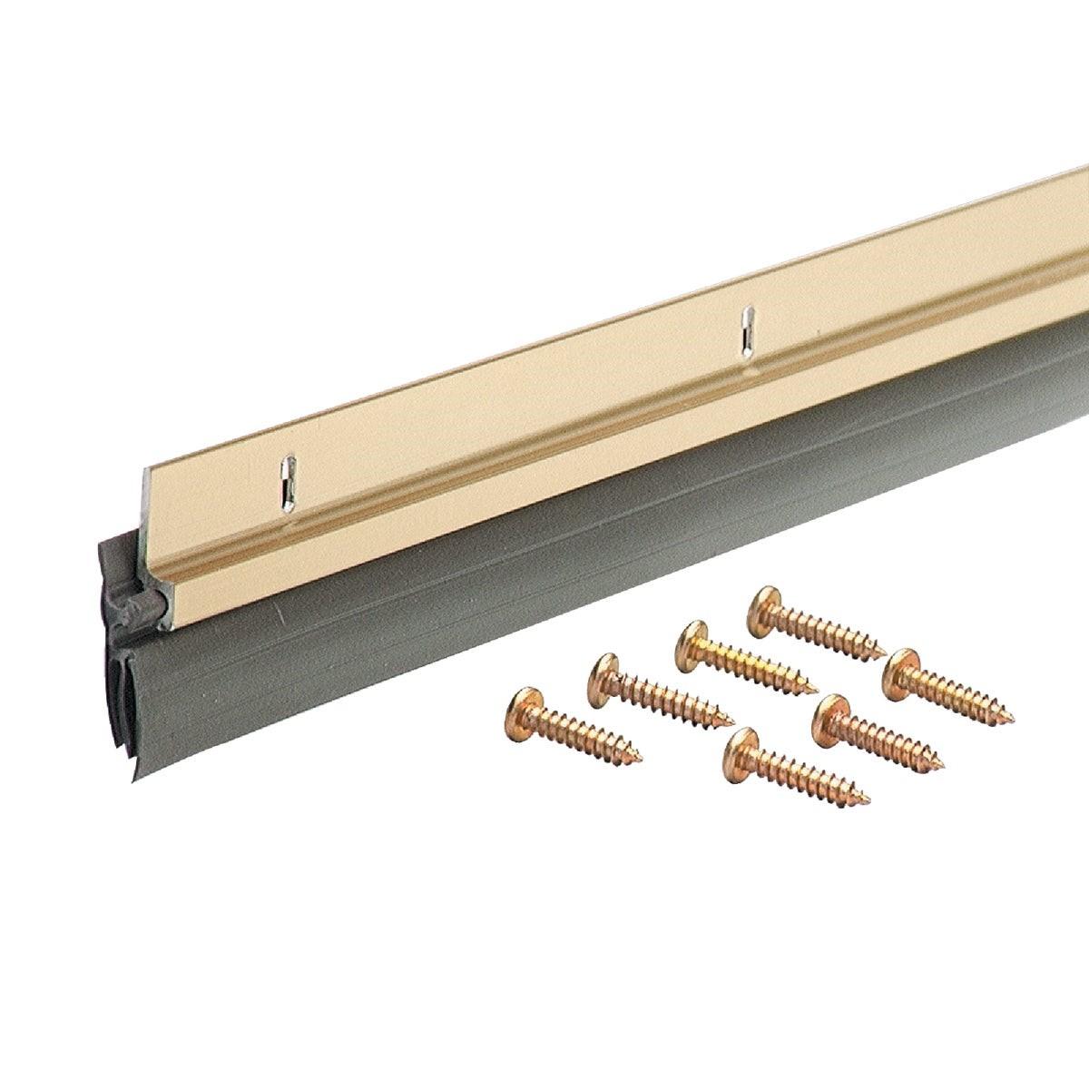 M-D BUILDING PRODUCTS M-d Building Products 05702 Door Sweep 1-1/4x36 in Brite Gold