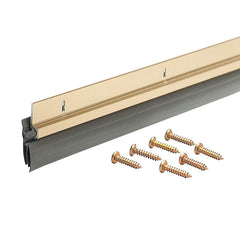 M-D BUILDING PRODUCTS M-d Building Products 05702 Door Sweep 1-1/4x36 in Brite Gold
