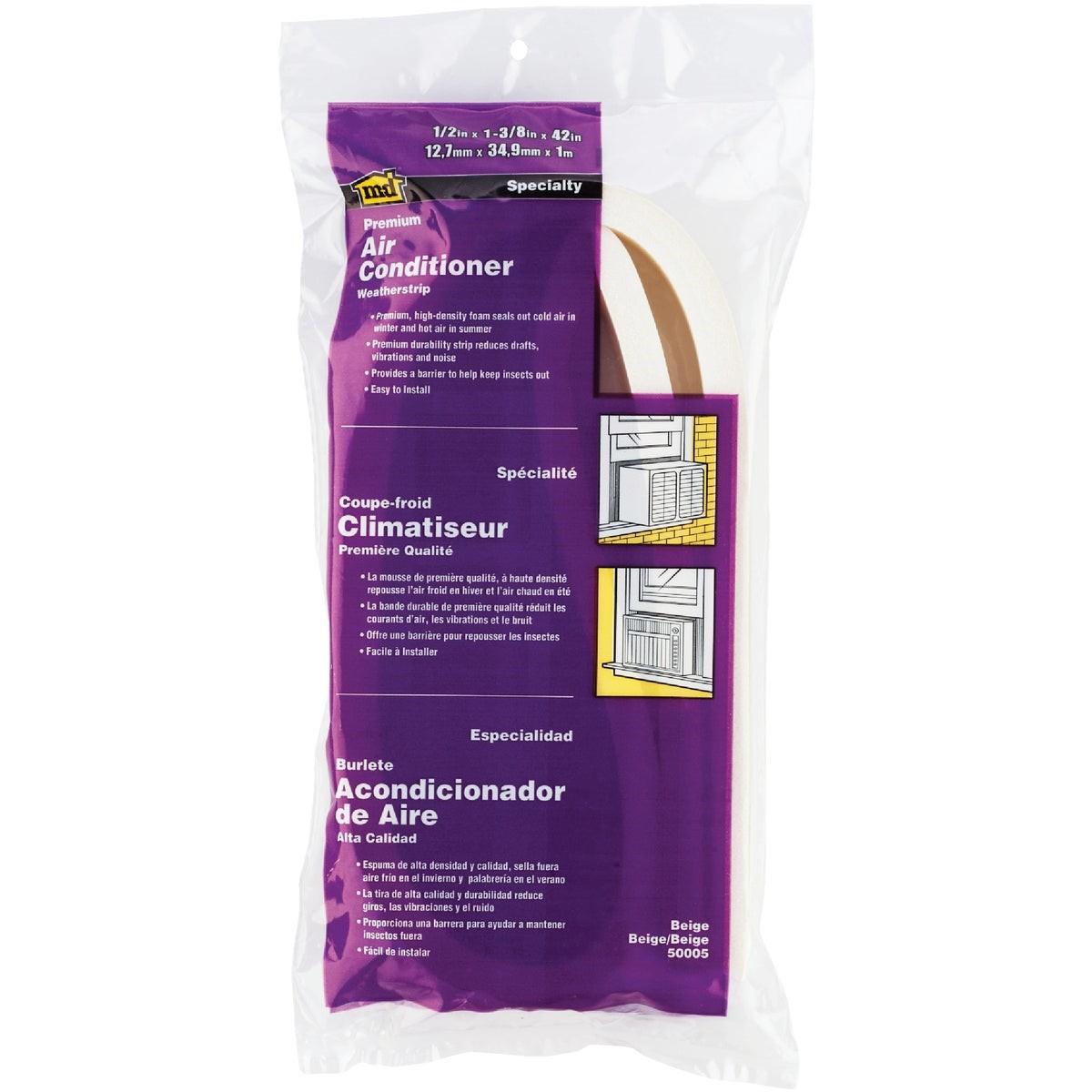 M-D BUILDING PRODUCTS M-d Building Products 50005 Ac Weatherstrip Foam 42 in Beige