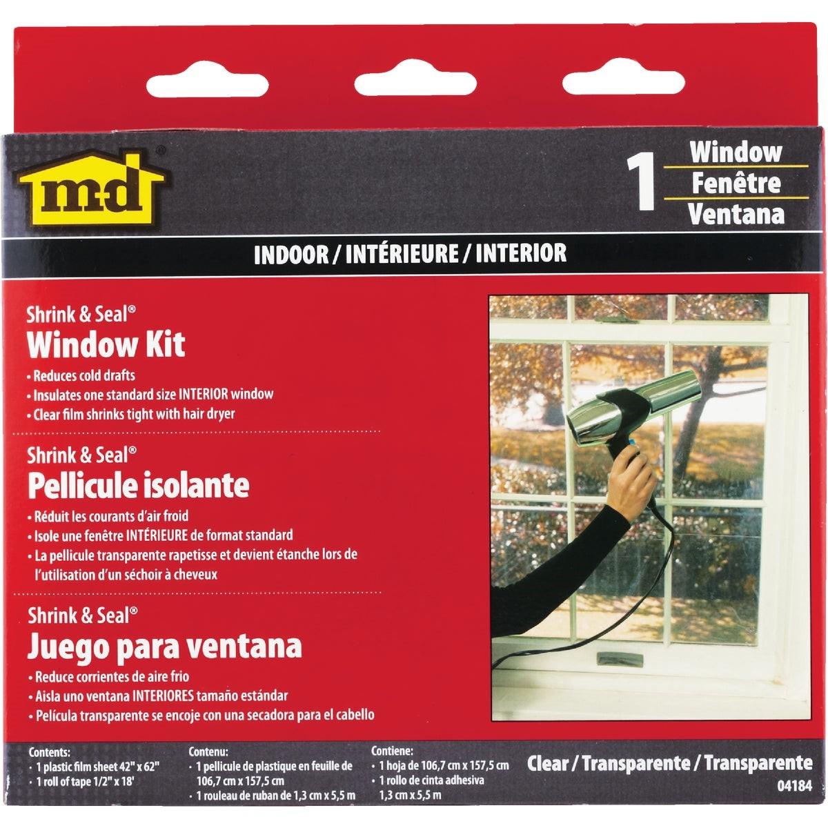 M-D BUILDING PRODUCTS M-d Building Products 04184 Window Insulation Kit 42x62 in