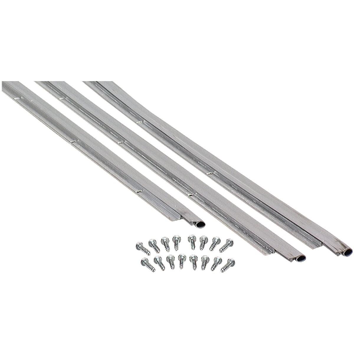 M-D BUILDING PRODUCTS M-d Building Products 49002 Door Jamb Weatherstrip Set Nickel