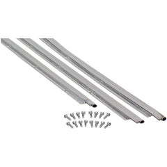 M-D BUILDING PRODUCTS M-d Building Products 49002 Door Jamb Weatherstrip Set Nickel