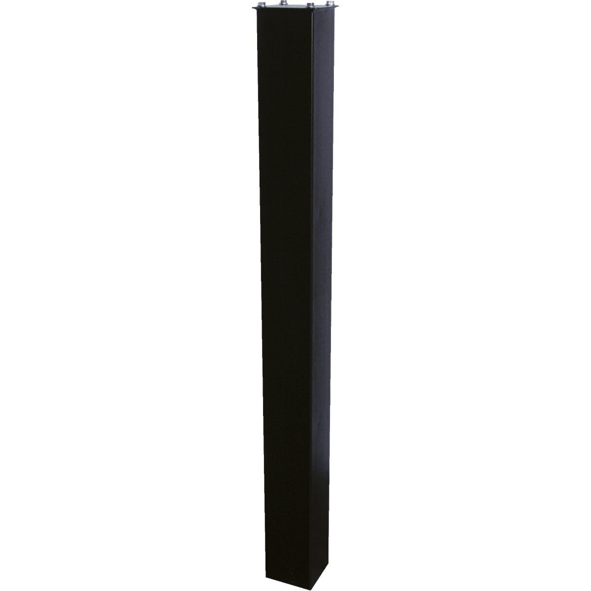 MAIL BOSS Mail Boss 7121 Heavy-duty Square Mailbox Post Black Steel