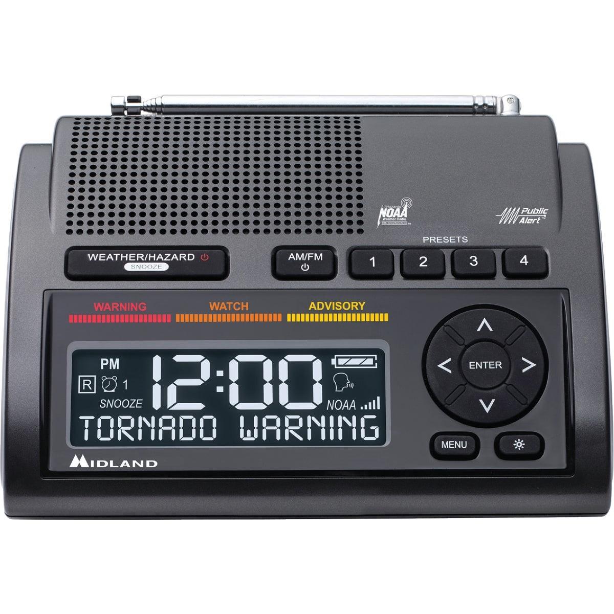 MIDLAND METAL Midland Metal WR400 Weather Alert Radio Dual Alarm Clock