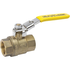 B&K Bk 107-825LNL Brass Locking Ball Valve 1 Inch Full Port
